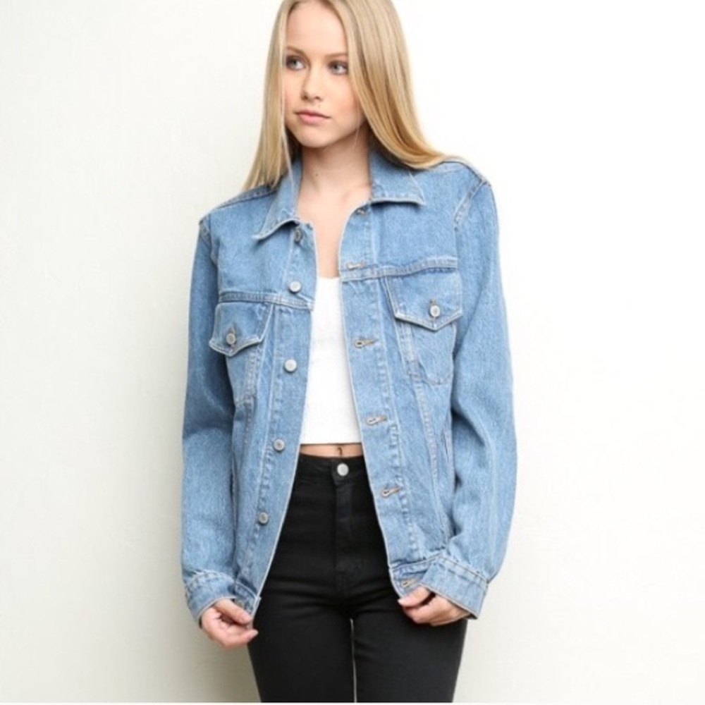 Brandy Melville John Galt Denim Jean Jacket